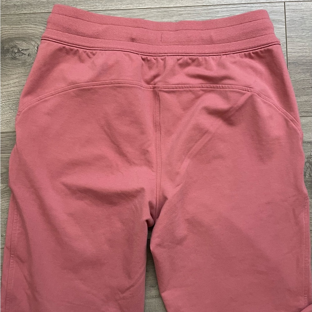 Lululemon Scuba High-Rise French Terry Jogger Women’s Size 8 briar rose pink - Picture 8 of 9